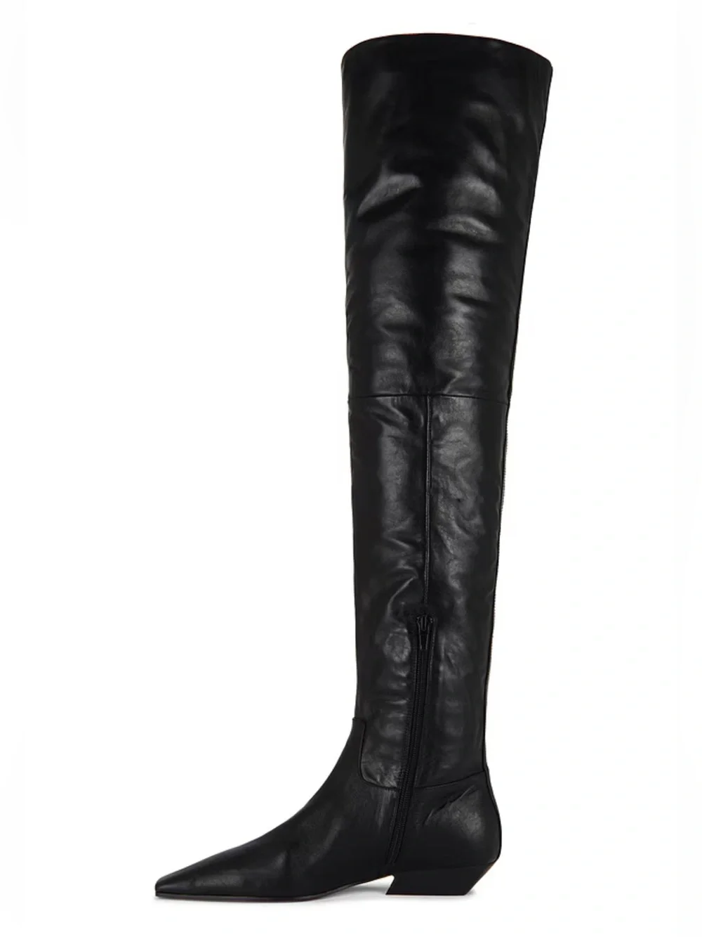 Tony Bianco Rally Over The Knee Boots Black Venice Knee-High Leather Revolve 10